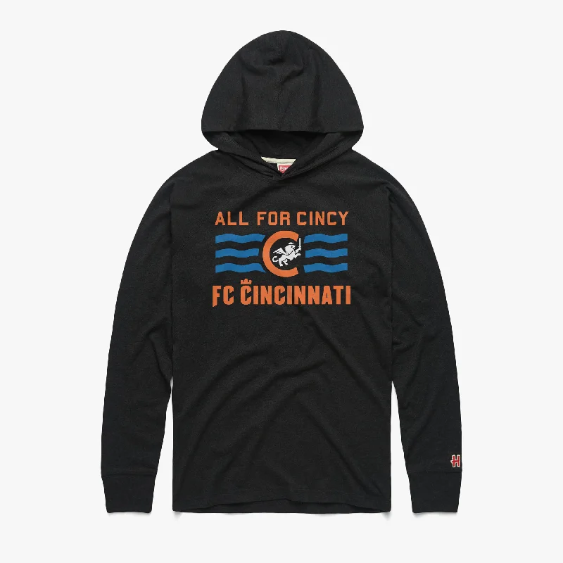 FC Cincinnati All For Cincy Lightweight Hoodie