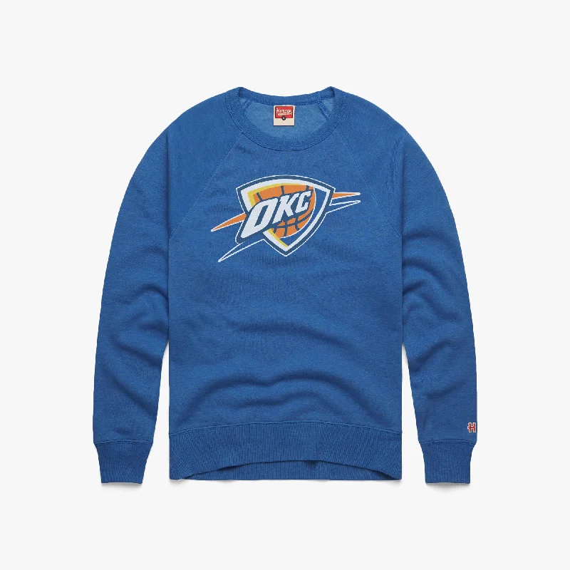 OKC Thunder Logo Crewneck