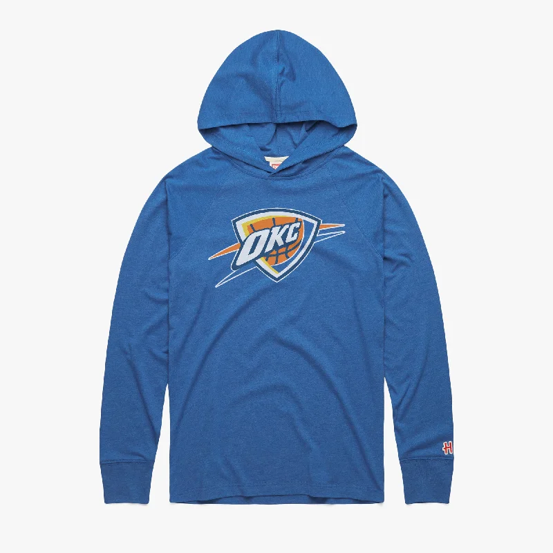 OKC Thunder Logo Lightweight Hoodie